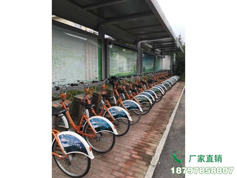 珠海城市共享单车存放亭